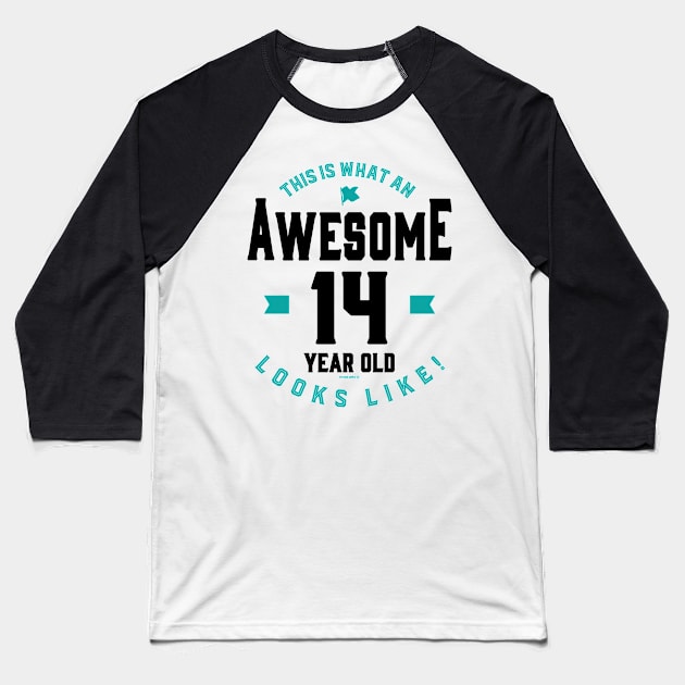 14 Years Baseball T-Shirt by C_ceconello